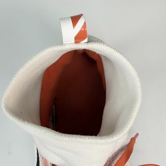 Nike Vapor Untouchable Pro 3 Football Cleats White Orange Hyper AO3021-118 13 - Picture 12 of 13